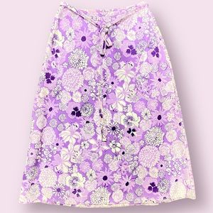 Vintage Lilly Pulitzer wrap skirt